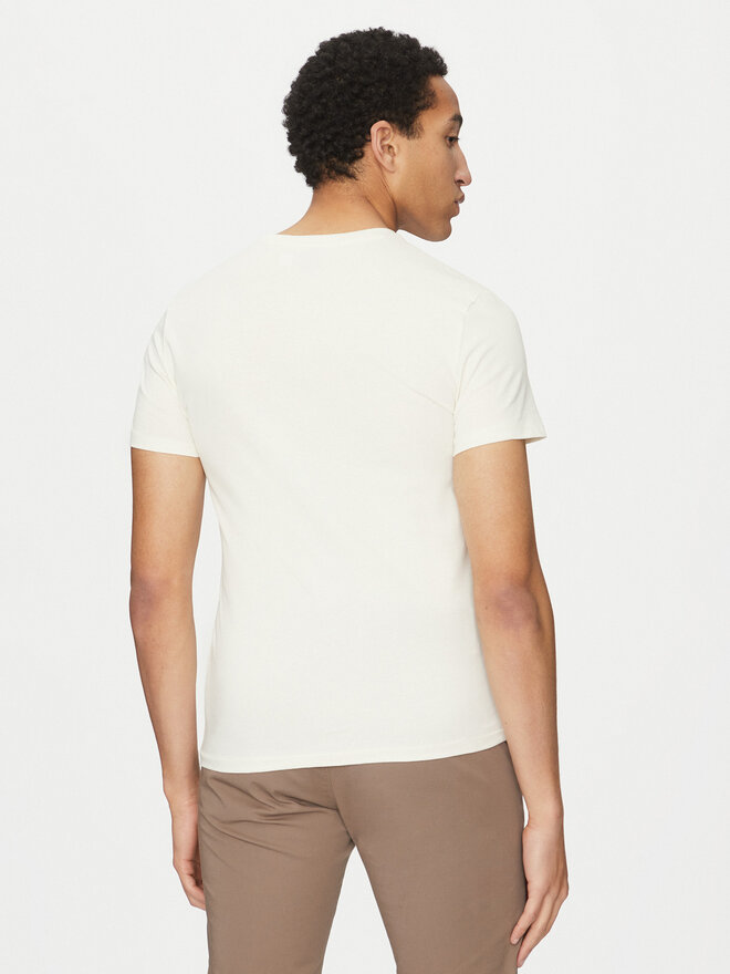 Polo Ralph Lauren Polo Ralph Lauren Camiseta 710671438421 Écru Slim Fit