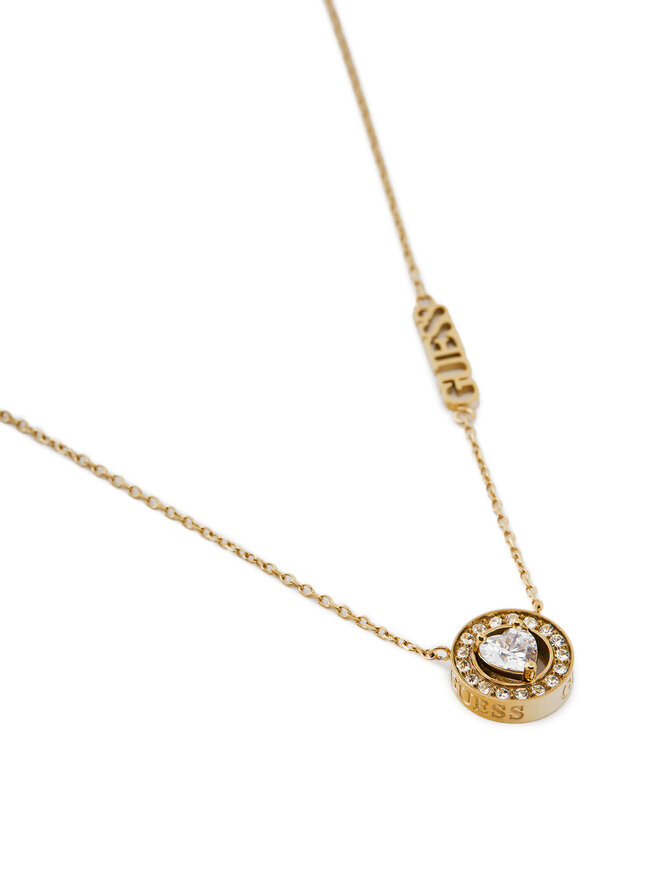 Guess Набір: ланцюжок і сережки Guess JUBS04 694JW Золотий