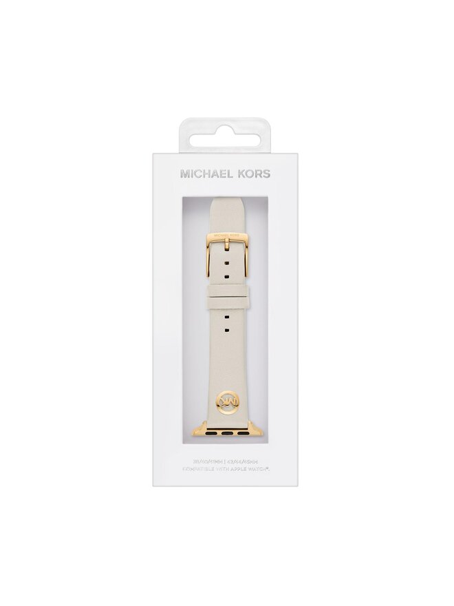 Michael Kors Ersatzarmband für Apple Watch Michael Kors MKS8060E Beige
