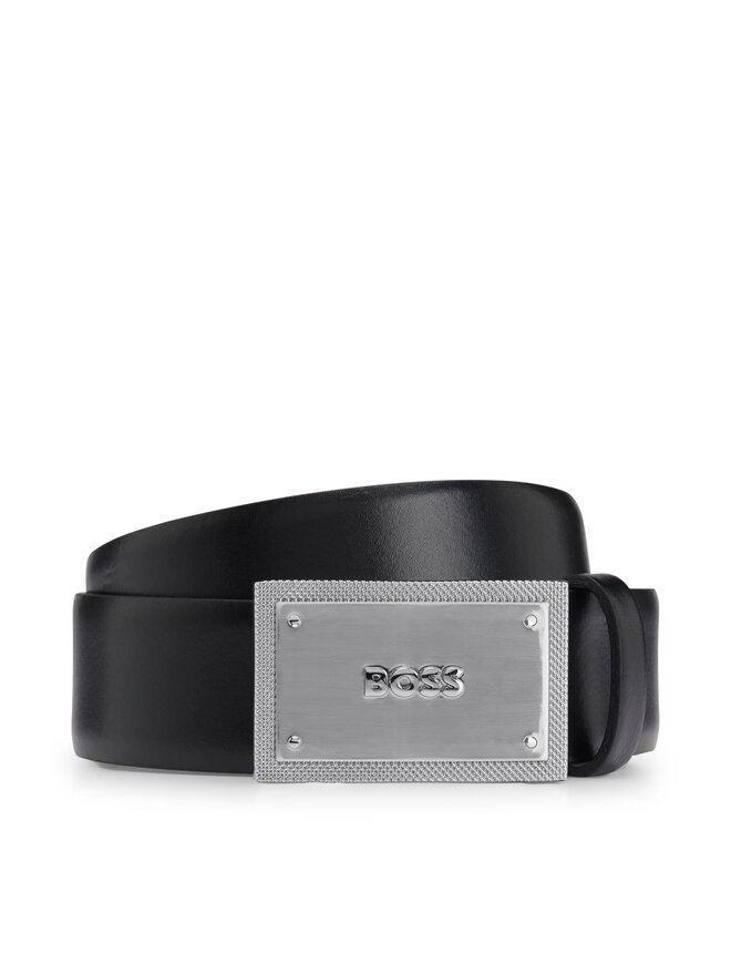BOSS Чоловічий ремінь Boss 50496735 Чорний