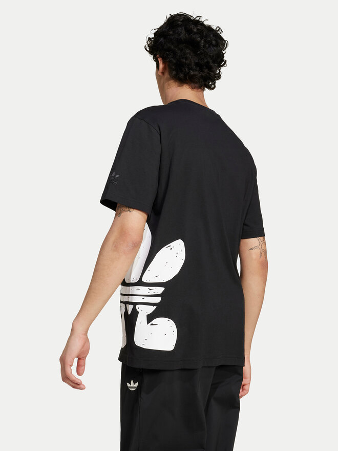adidas adidas Marškinėliai Supply Street IZ2579 Juoda Regular Fit