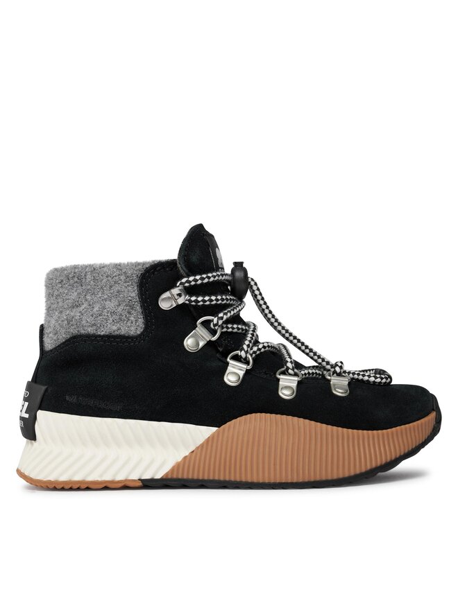 Sorel Μπότες Χιονιού Sorel Youth Out N About™ Conquest Wp NY4565-010 Μαύρο