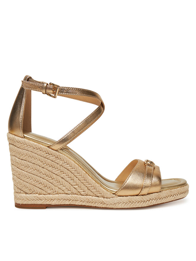 MICHAEL Michael Kors Espadryle MICHAEL Michael Kors Mandy Wedge 40R5MAMS2M Złoty