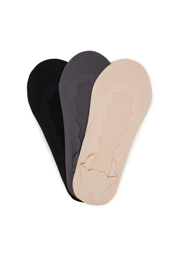 Nine West Calcetines Nine West LA_NW_4WB_009_SS25 (3-PACK) BKACK/MIX De color