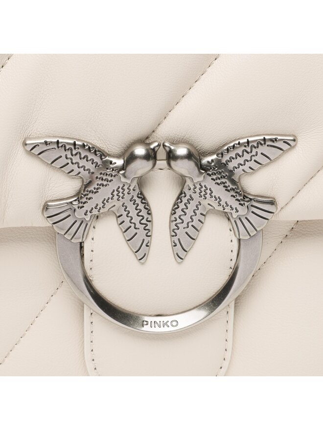 PINKO Torebka PINKO Love Big Puff Cl. PE 23 PLTT 100037 A0F2 Écru