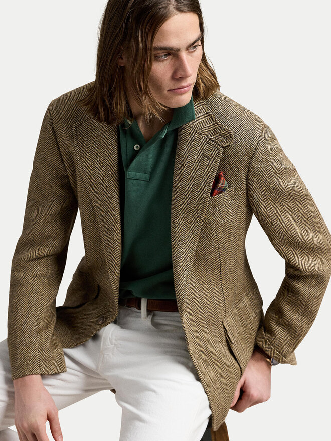 Polo Ralph Lauren Polo Ralph Lauren Поло 710536856458 Зелений Slim Fit
