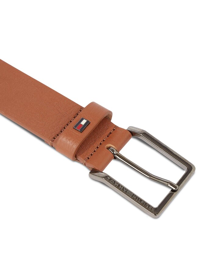 Tommy Hilfiger Ζώνη Ανδρική Tommy Hilfiger Oliver 3.5 Ext AM0AM12298 Καφέ