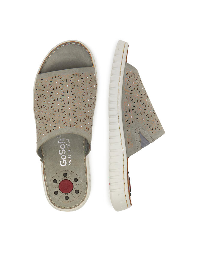 Go Soft Pantoletten Go Soft LA3J9143-4 Grau