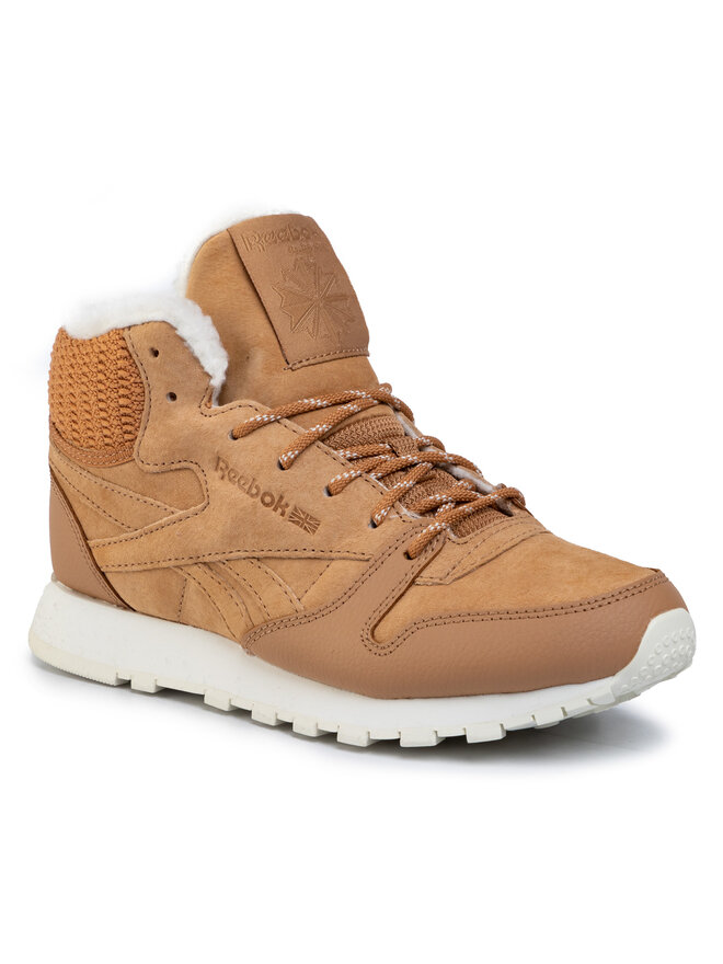 Sneakers Reebok Cl Lthr Arctic Boot FU9123 Beige chaussures