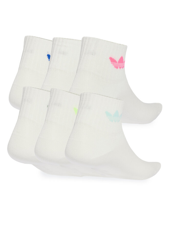 adidas 6 pares de calcetines altos para niño adidas JW2939 De color