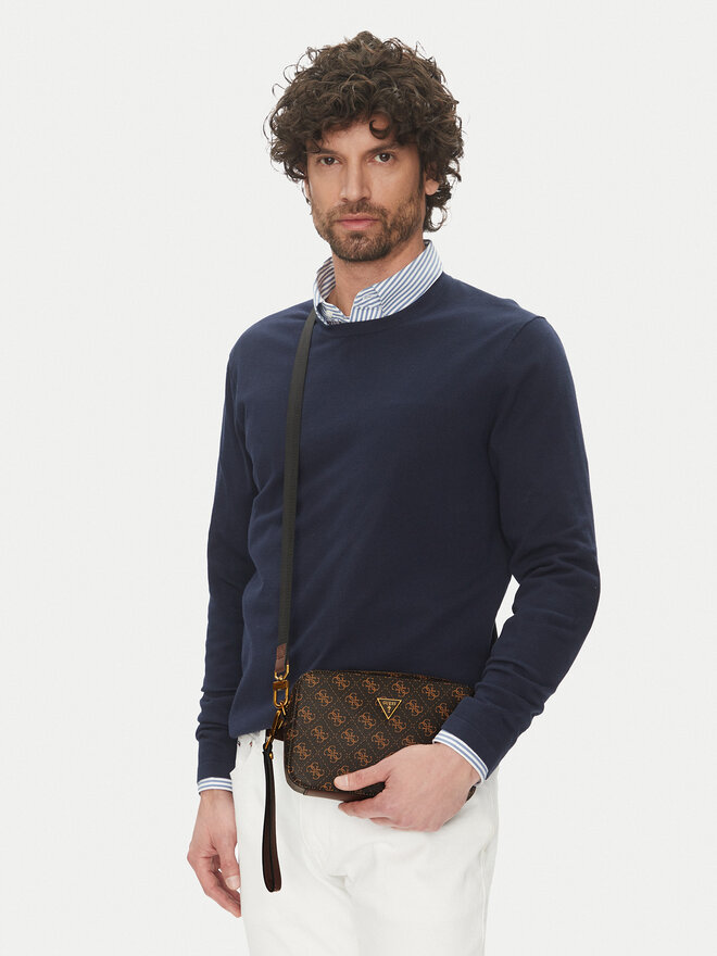Guess Maža rankinė Guess PMMILO P5245 Ruda