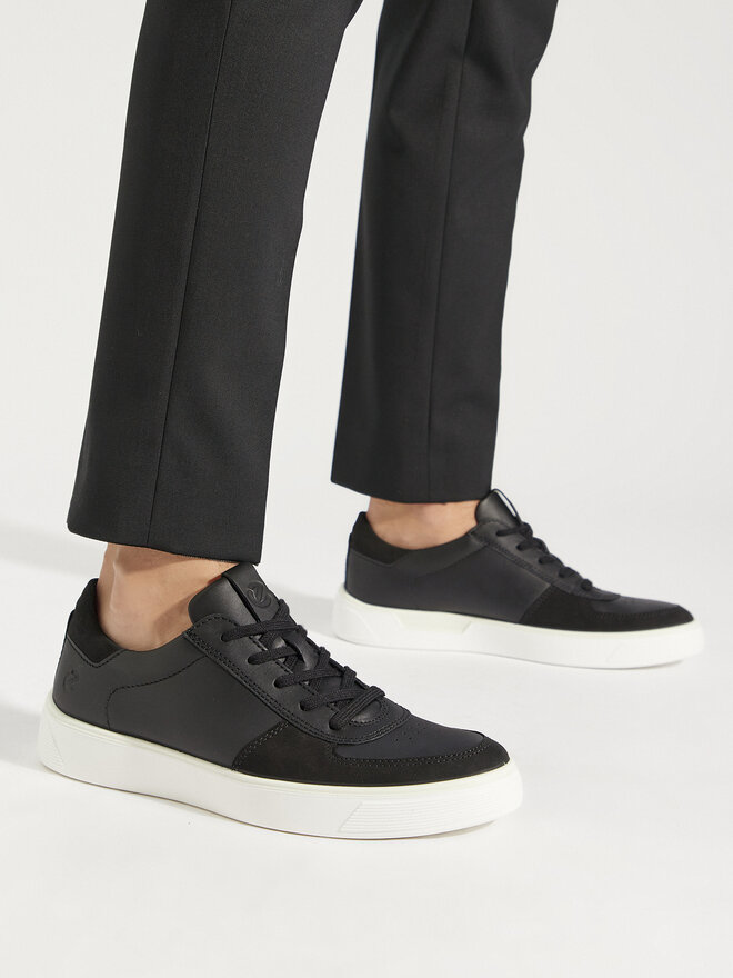 ECCO Sneakersy ECCO Street Tray 50480451052 Černá