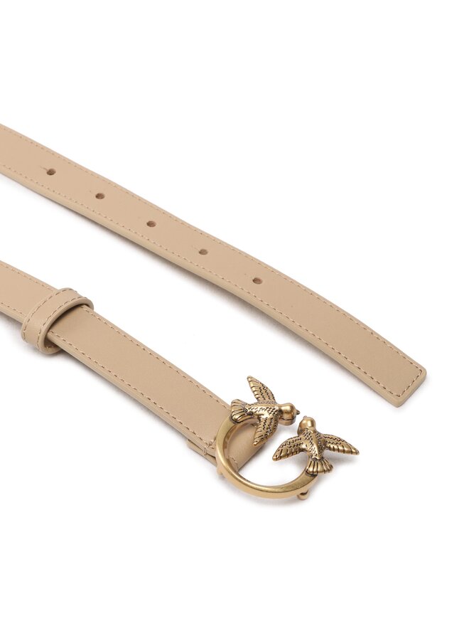PINKO Pasek Damski Pinko Love Berry H2 Belt PE 23 PLT01 100143 A0F1 Beżowy