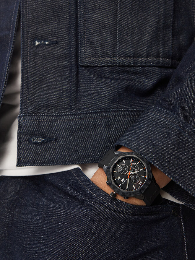 Timex Годинник Timex TW2V87200 Чорний