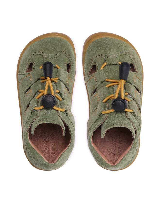 Lurchi Σανδάλια Lurchi Nathan Barefoot 33-50000-26 Πράσινο