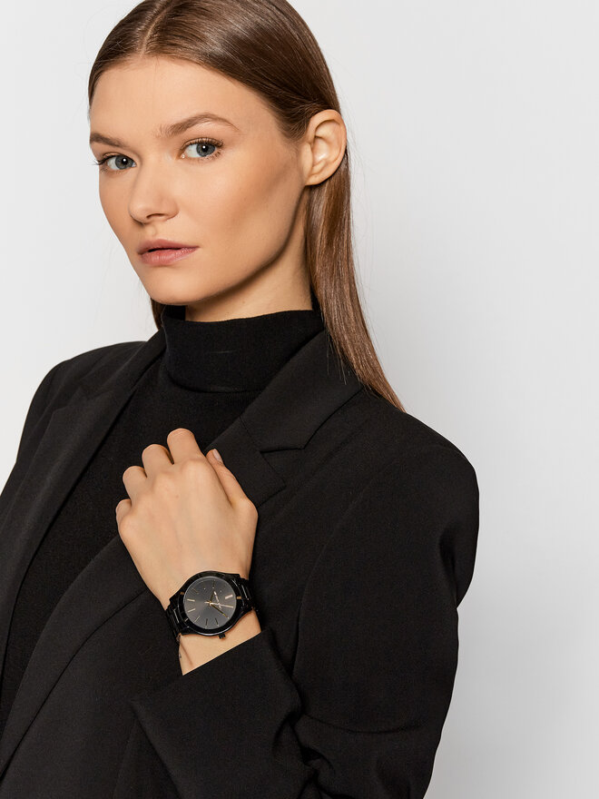 Reloj Michael Kors Slim Runway MK3221 Negro zapatos.es