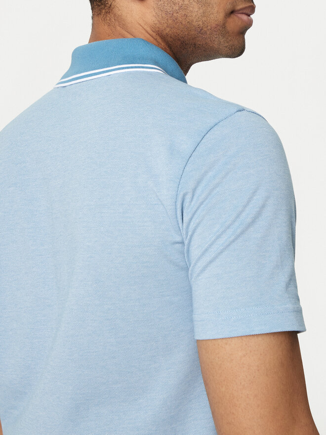 BOSS BOSS Polo Peoxfordnew 50507814 Azul Relaxed Fit
