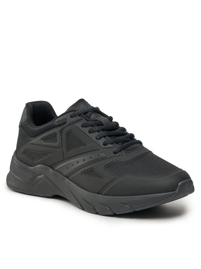 Calvin Klein Sneakersy Calvin Klein Low Top Lace Up HM0HM01363 Černá