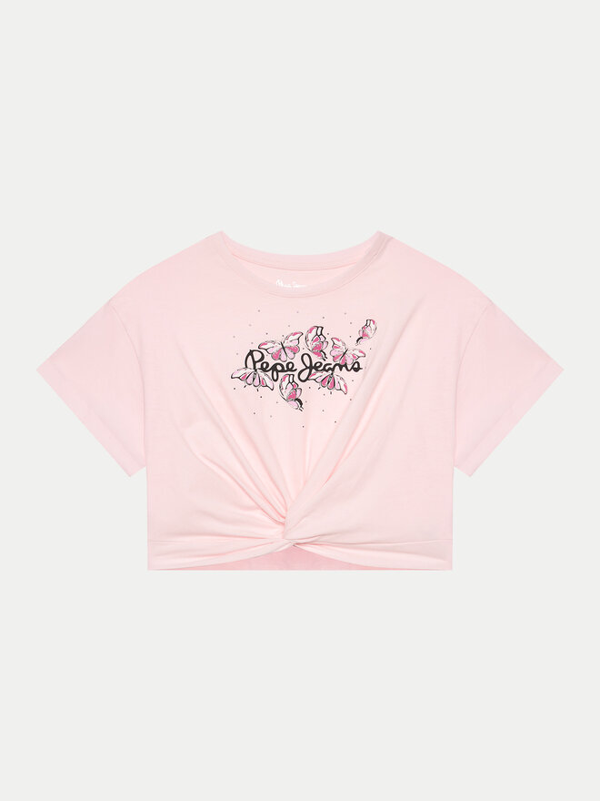 Pepe Jeans Pepe Jeans Camiseta Quindara PG503076 Rosa Regular Fit