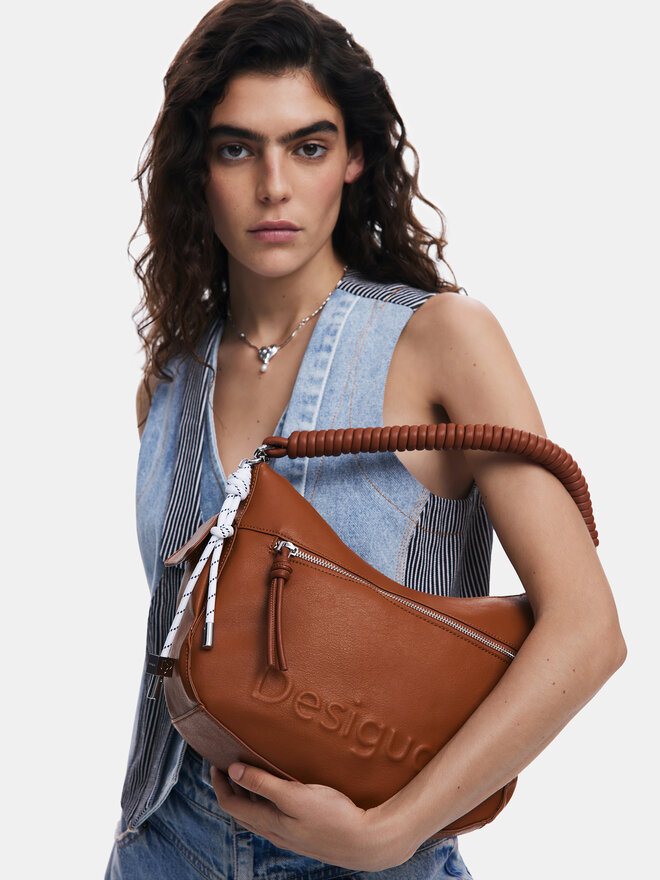 Desigual Torebka Desigual 25SAXPBW Brązowy