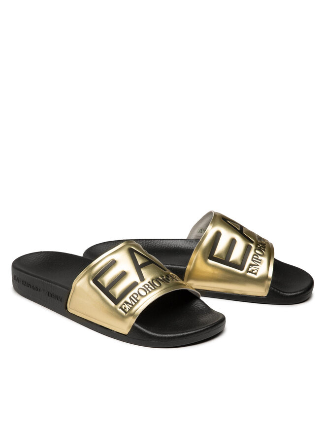 Klapki EA7 Emporio Armani XCP001 XCC22 D467 Złoty | eobuwie