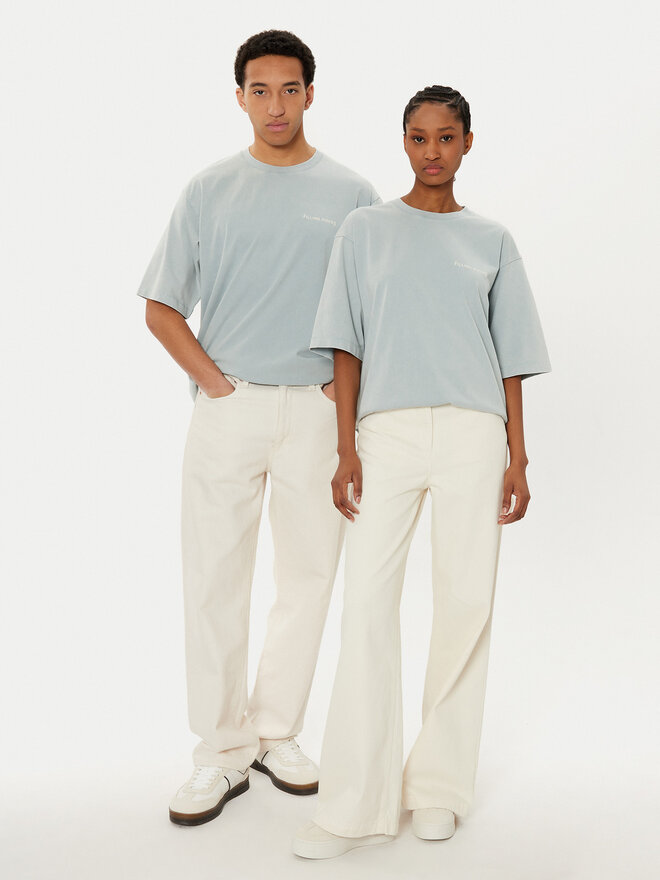 Filling Pieces Filling Pieces Camiseta Unisex 7441378 Verde Boxy Fit