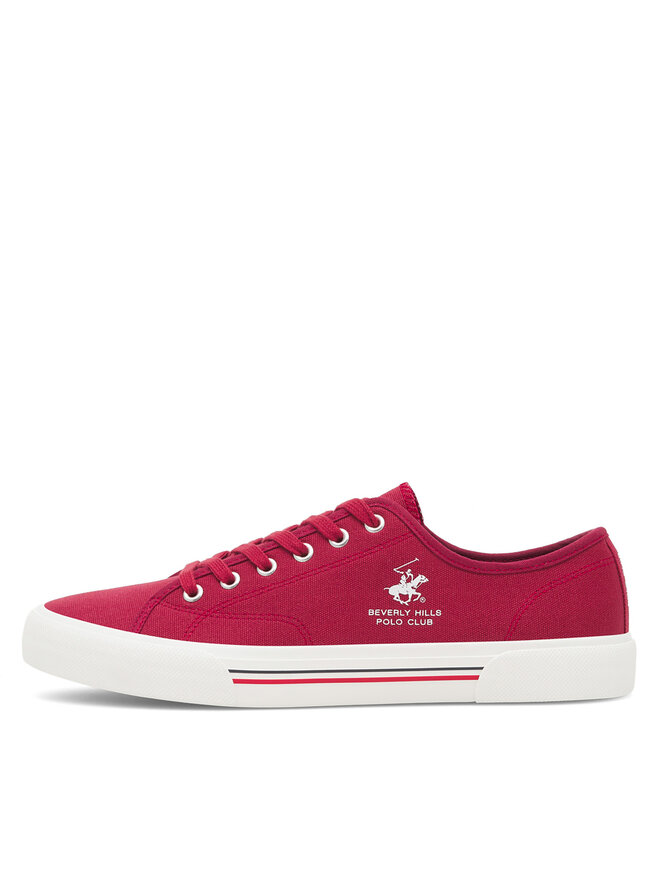 Beverly Hills Polo Club Πάνινα παπούτσια Beverly Hills Polo Club M-24MVS5012 Κόκκινο