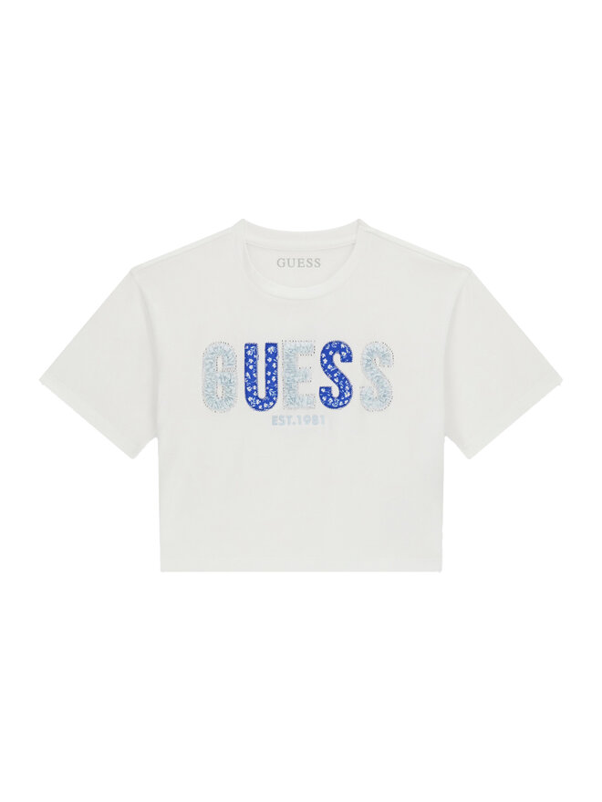 Guess Guess T-Shirt J6GI07 K6YW4 Weiß Relaxed Fit