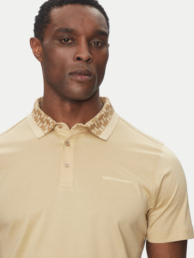 KARL LAGERFELD KARL LAGERFELD Poloshirt 745001 552200 Beige Slim Fit