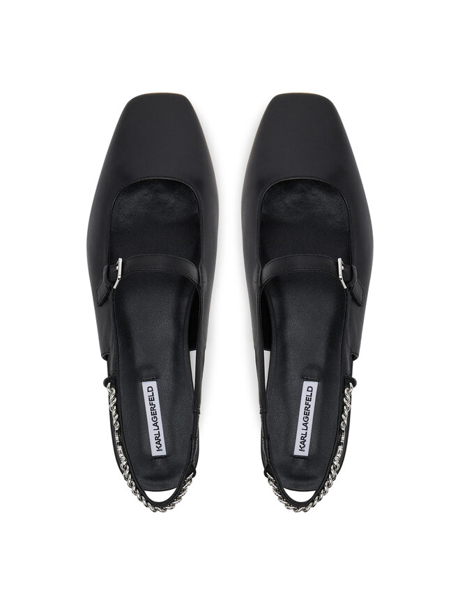 KARL LAGERFELD Sandály KARL LAGERFELD KL40181 Černá