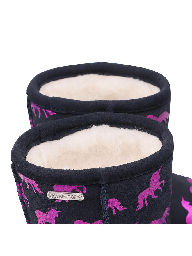EMU Australia Schneeschuhe EMU Australia Rainbow Unicorn Brumby K12373 Schwarz