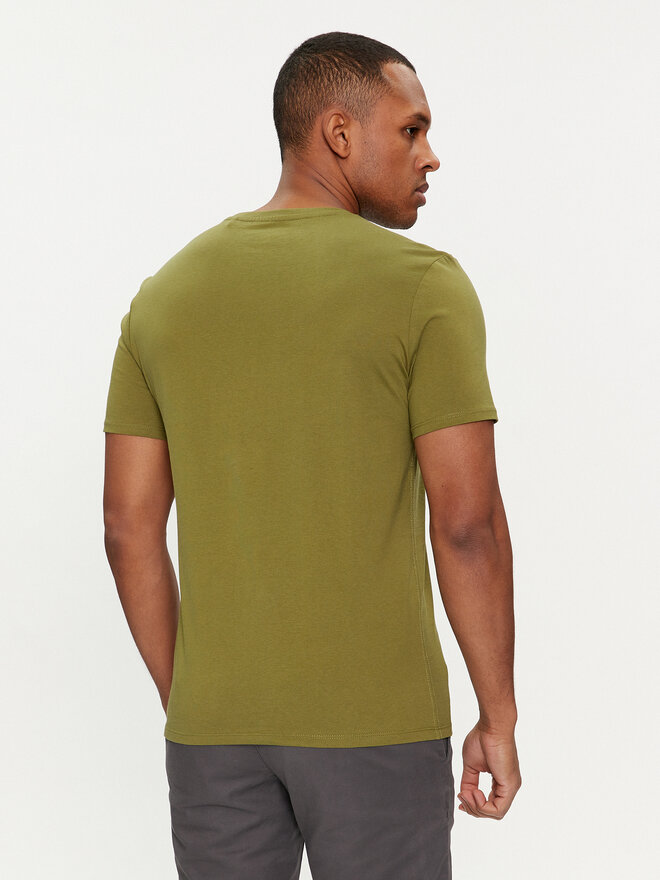 Guess Guess T-Shirt Logo M2YI71 I3Z14 Grün Slim Fit