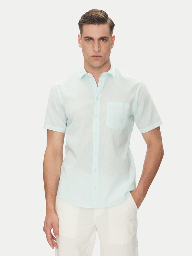 Blend Blend Polo 20718374 Plava Regular Fit