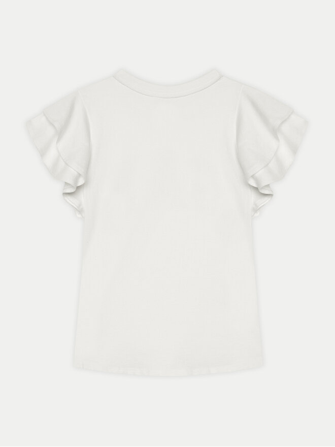 Gap Gap Marškinėliai 883254 Balta Regular Fit