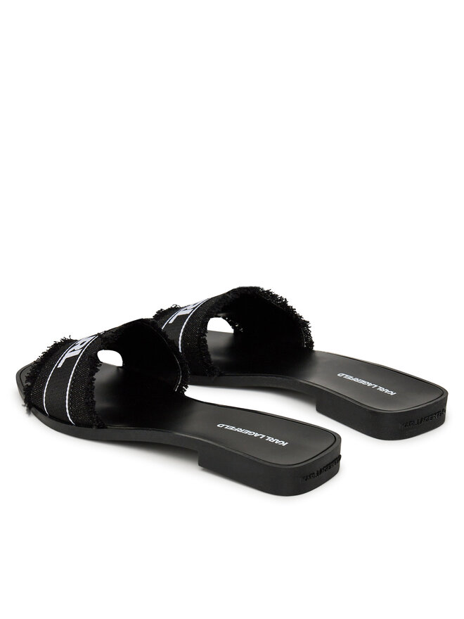 KARL LAGERFELD Şlapi KARL LAGERFELD Skoot II KL80411 Negru