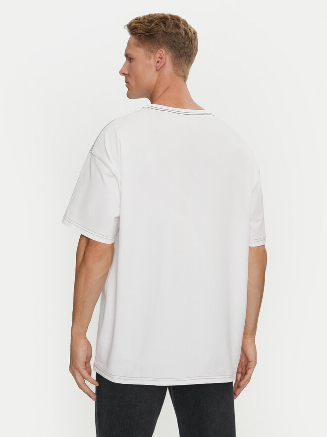 Converse Converse Camiseta Sketch 10027256-A04 Blanco Standard Fit