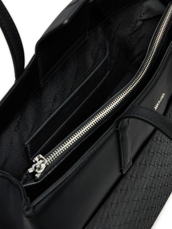 Calvin Klein Borsetta Calvin Klein Ck Must Medium Shopper_Mono K60K612774 Nero