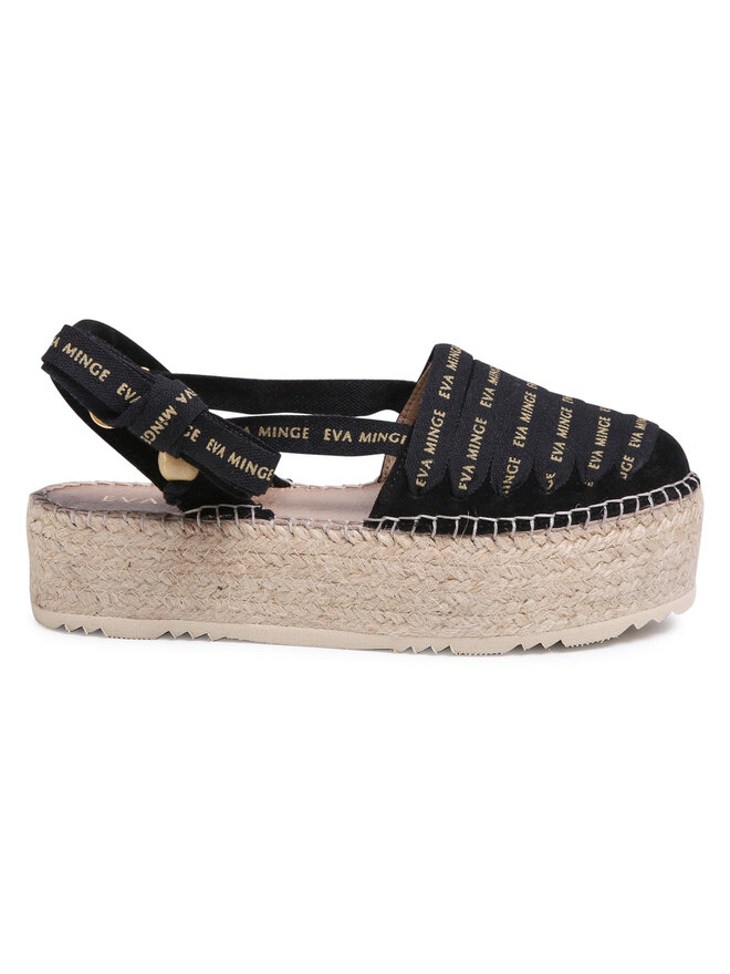 Eva Minge Espadrile Eva Minge EM-14-07-000728 Črna