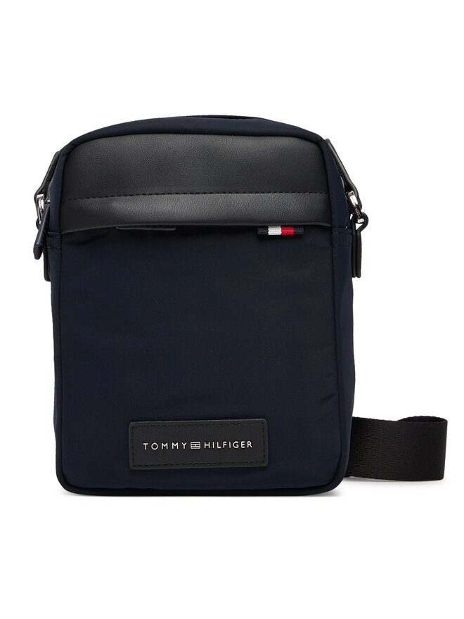 Tommy Hilfiger Borsellino Tommy Hilfiger Th Nylon Mini Reporter AM0AM13618 Blu scuro