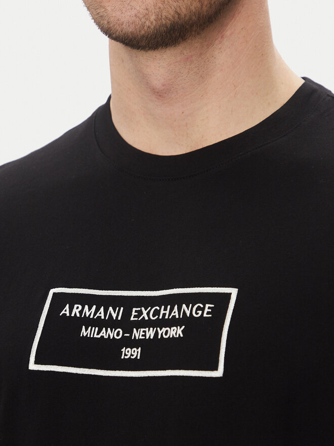 Armani Exchange Armani Exchange T-Shirt XM000552 AF10356 UC001 Schwarz Regular Fit