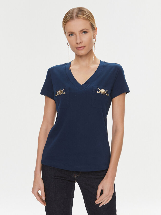 Marciano Guess Marciano Guess Póló 4RGP25 6229A Sötétkék Regular Fit