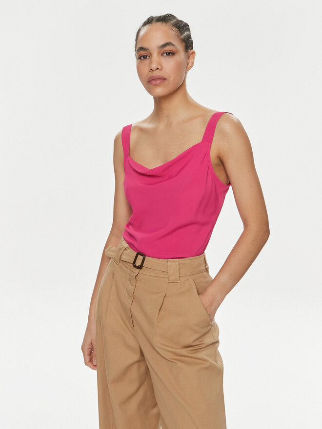 Marella Marella Marškinėliai Odilia 2413161182 Rožinė Regular Fit