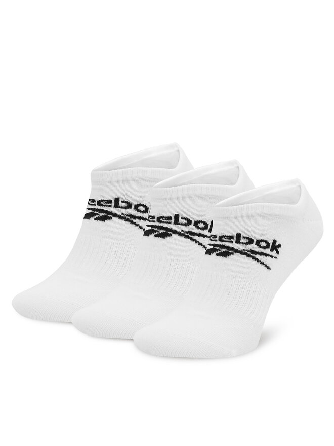 Reebok 3 pár unisex bokazokni Reebok R0353-SS24 (3-pack) Fehér