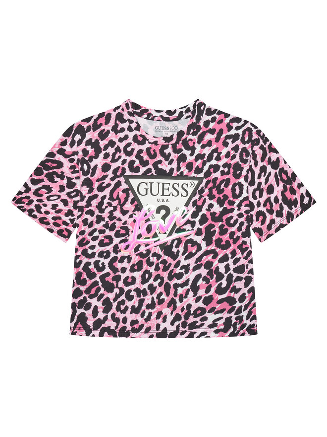 Guess Guess Camiseta J5YI07 K6YW4 Rosa Regular Fit