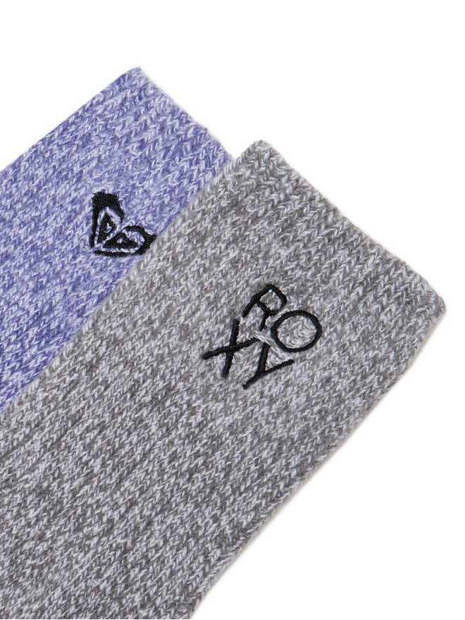 Roxy Довгі шкарпетки Roxy CEO_AS_ROXY_06_W_AW25 (2 PACK) mix Сірий
