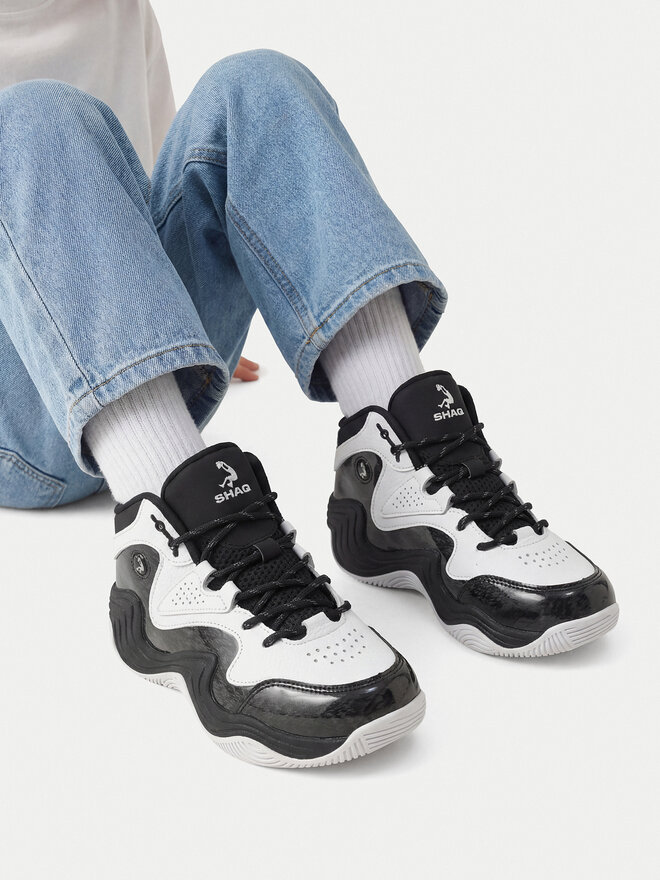 SHAQ Взуття для баскетболу SHAQ EO-JUGERNAUT AQ95041B-BW Білий