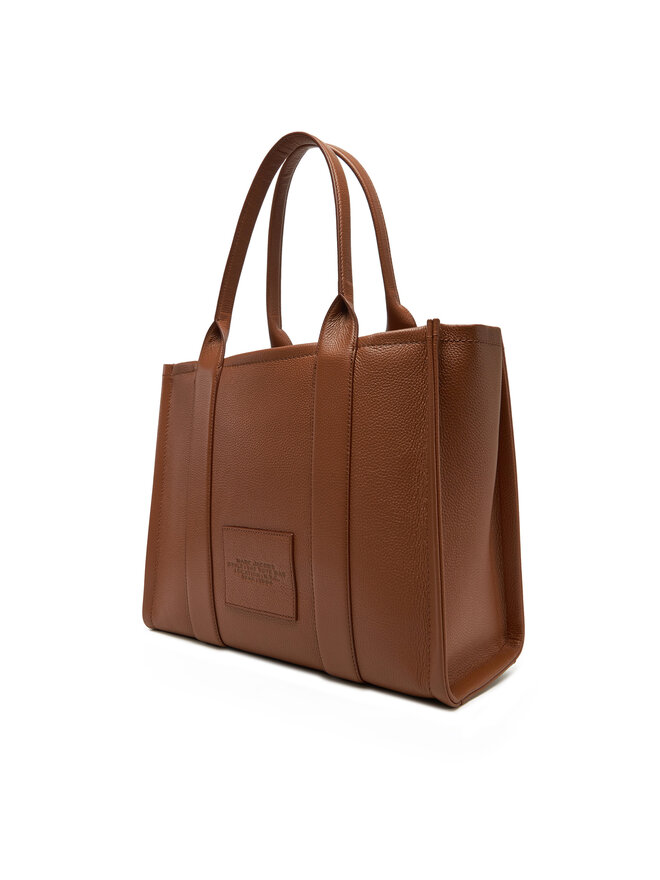 Marc Jacobs Torebka Marc Jacobs The Leather Large Tote Bag H020L01FA21 Brązowy
