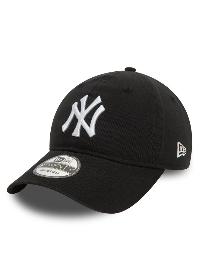 New Era Czapka z daszkiem New Era Washed 9TWENTY New York Yankees 60579076 Czarny