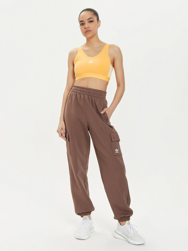 adidas adidas Топ Essentials 3-Stripes IR6110 Жовтий Slim Fit
