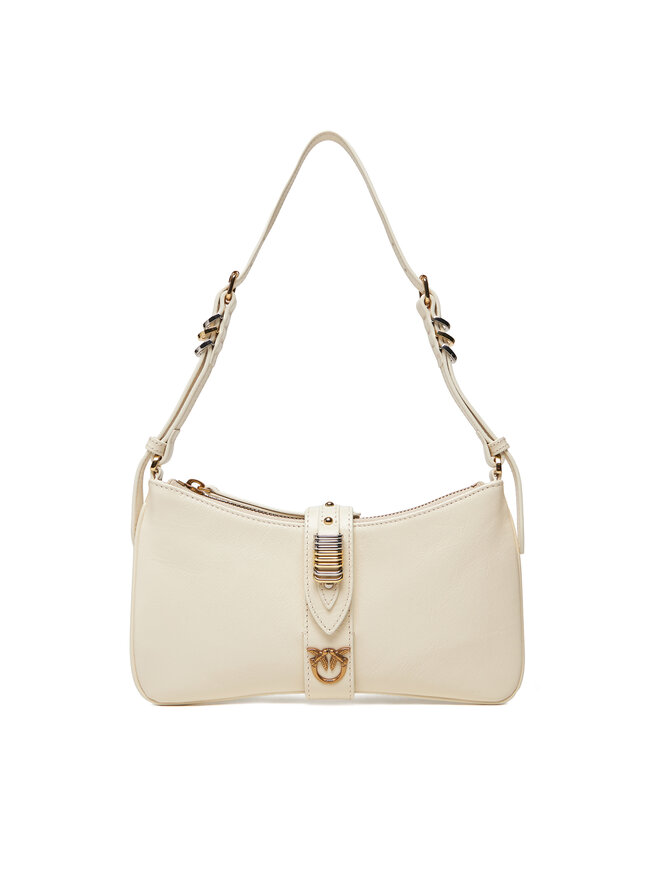 PINKO Kabelka PINKO Arthemis Shoulder Mini . AI 24-25 PLTT 103512 A29V Écru